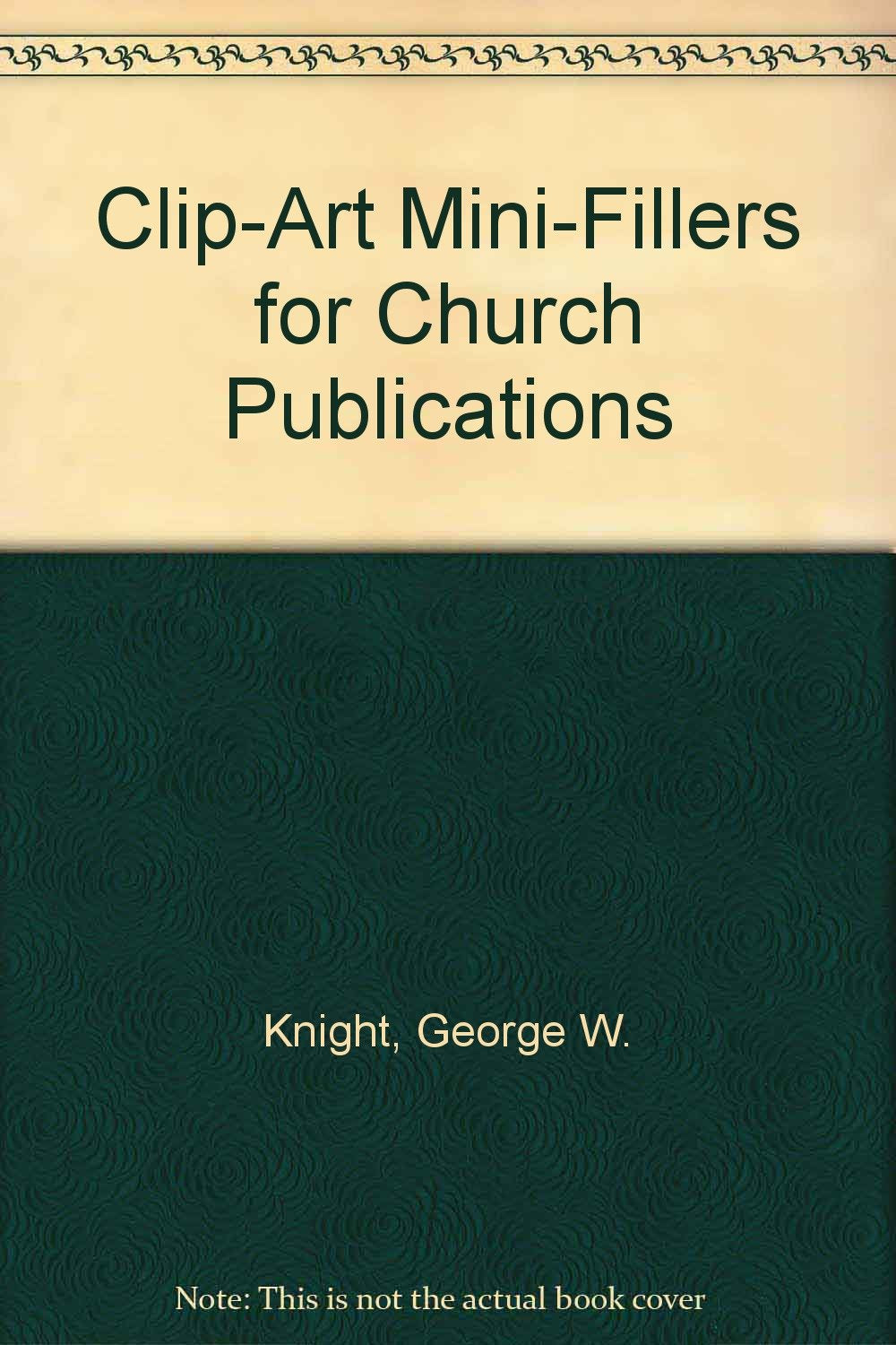 ClipArt MiniFillers for Church Publications,Used