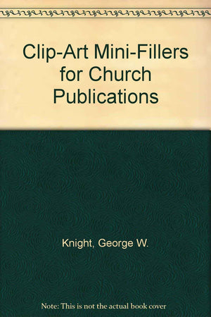 ClipArt MiniFillers for Church Publications,Used
