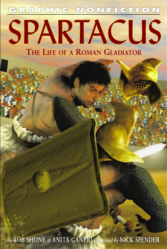Spartacus (Graphic Nonfiction Biographies),Used