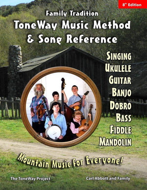 Family Tradition: Toneway Music Method & Song Reference: Mountain Music For Everyone!,Used