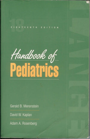 Handbook Of Pediatrics,Used
