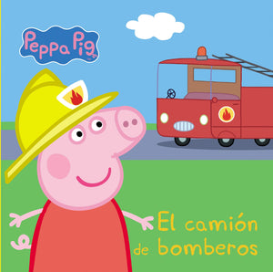 Peppa Pig. Libro de cartn  El camin de bomberos,Used