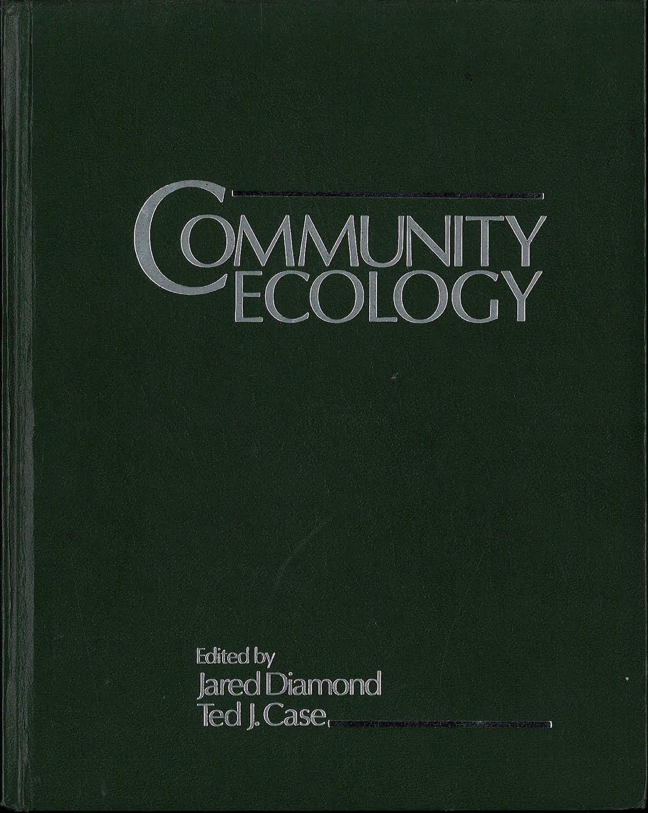 Community Ecology,New