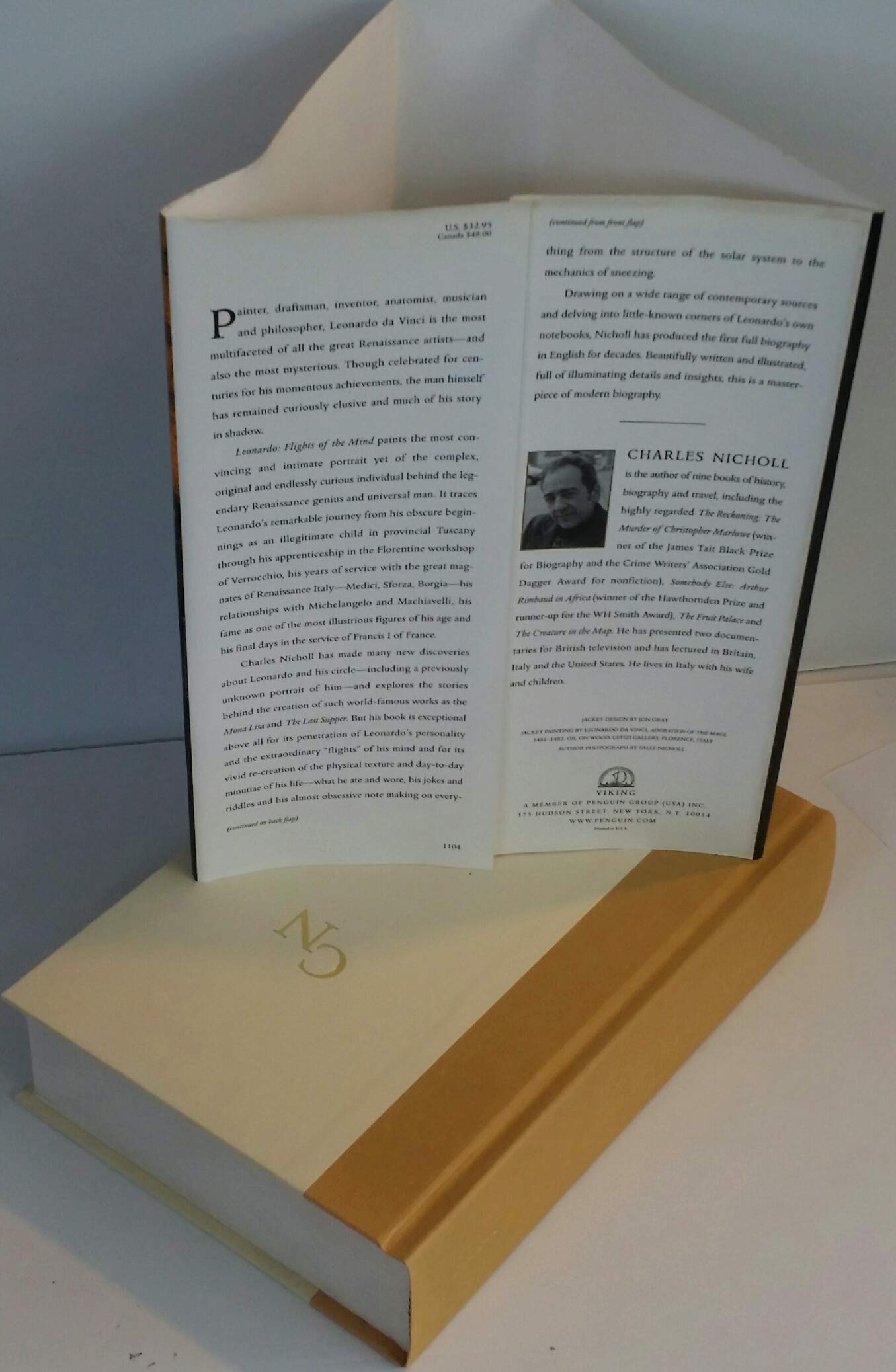 Leonardo Da Vinci: Flights Of The Mind: A Biography-used