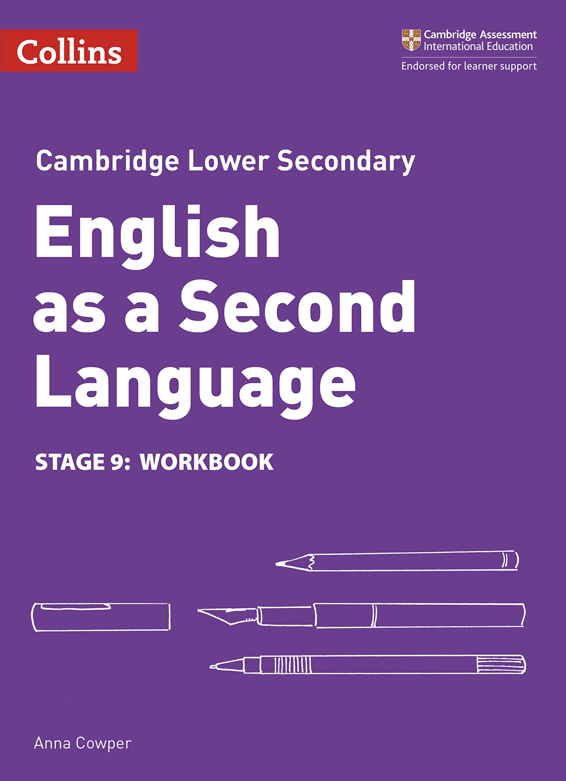 Collins Cambridge Checkpoint English as a Second Language  Cambridge Checkpoint English as a Second Language Workbook Stage 9,Used