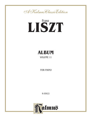 Liszt Album Volume 11,Used