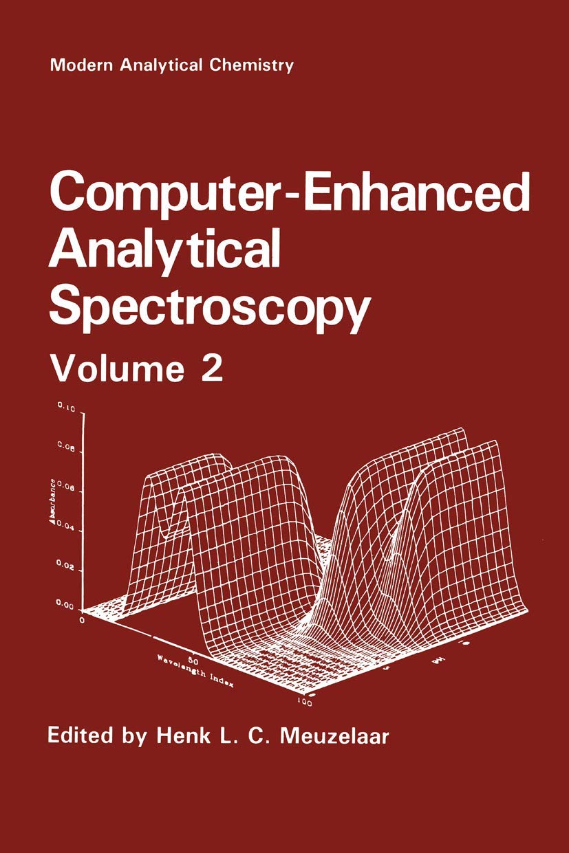 ComputerEnhanced Analytical Spectroscopy (Modern Analytical Chemistry),Used