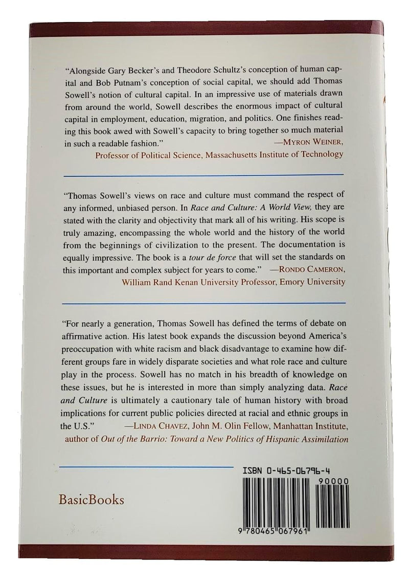 Race And Culture: A World View,Used