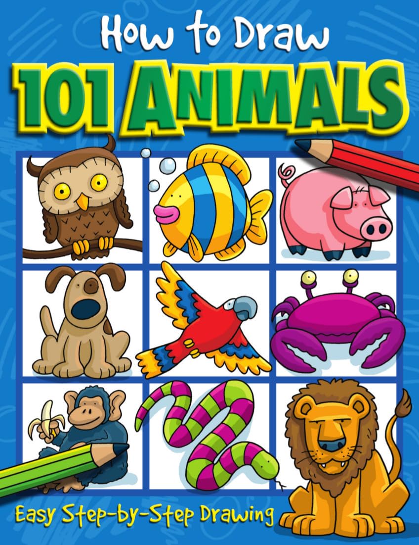 How to Draw 101 Animals,Used