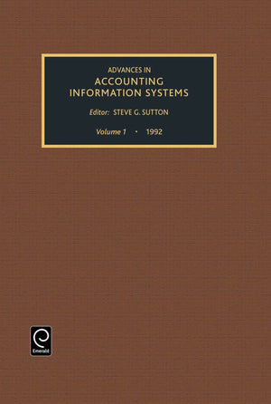 Advances in Accounting Information Systems (Advances in Accounting Information Systems, 1),Used
