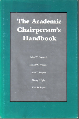 Academic Chairperson's Handbook,Used