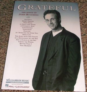 Grateful  The Songs of John Bucchino,Used
