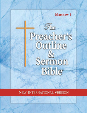 The Preacher's Outline & Sermon Bible  Matthew 1: Chapters 115 (New International Version),Used