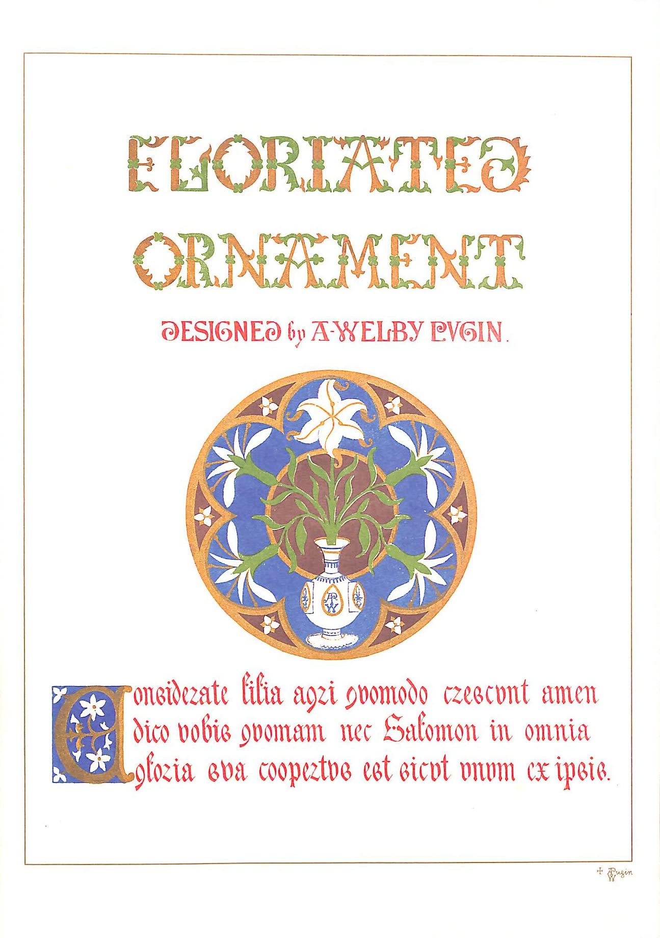 Floriated Ornament,New