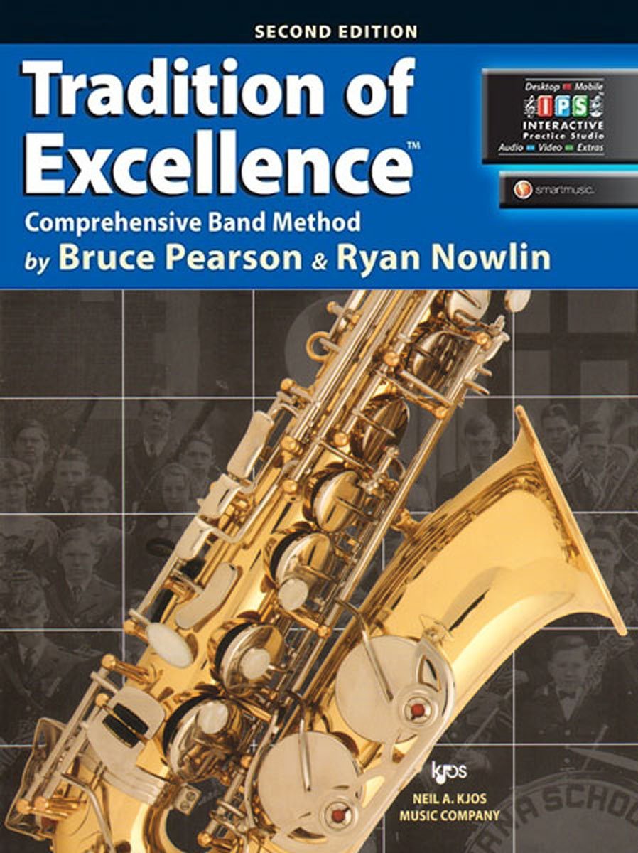 W62XE  Tradition of Excellence Book 2  Eb Alto Saxophone,New