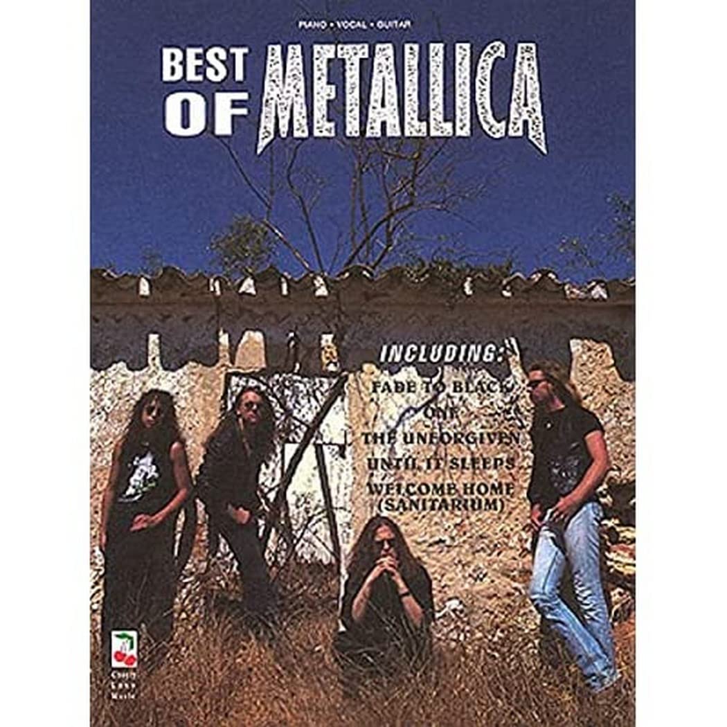 Best of Metallica Piano, Vocal and Guitar Chords,New