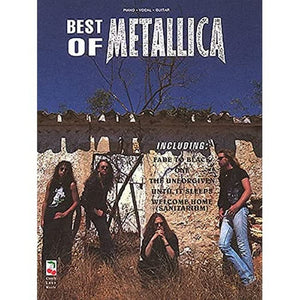 Best of Metallica Piano, Vocal and Guitar Chords,Used