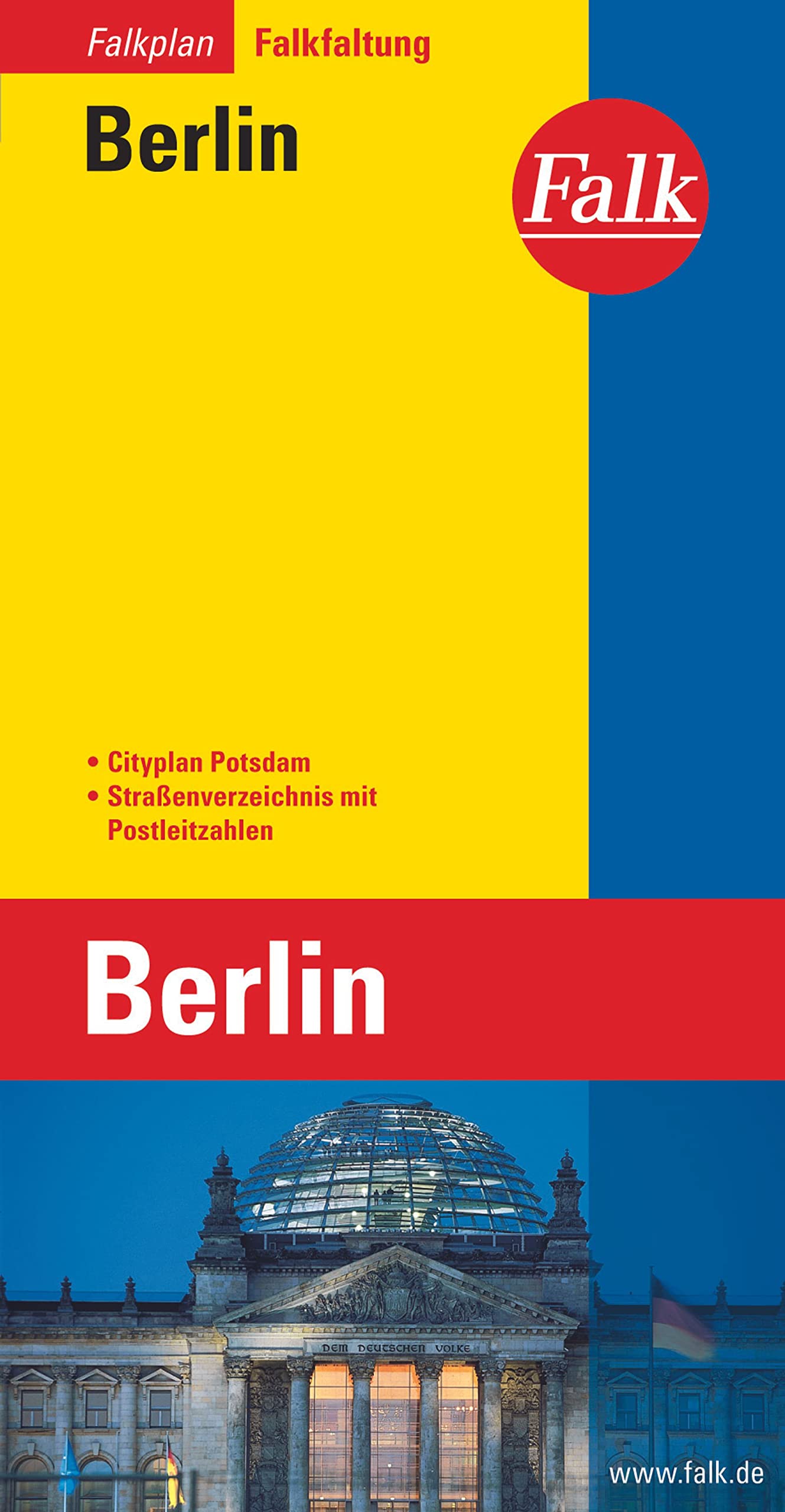 Berlijn plattegrond (Falkplan FalkFaltung) (German Edition),Used