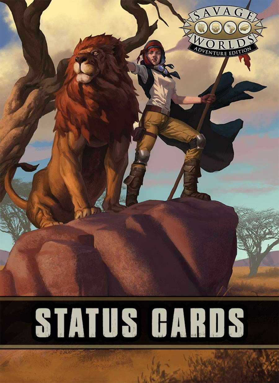 Savage Worlds Status Cards (S2P10028),Used