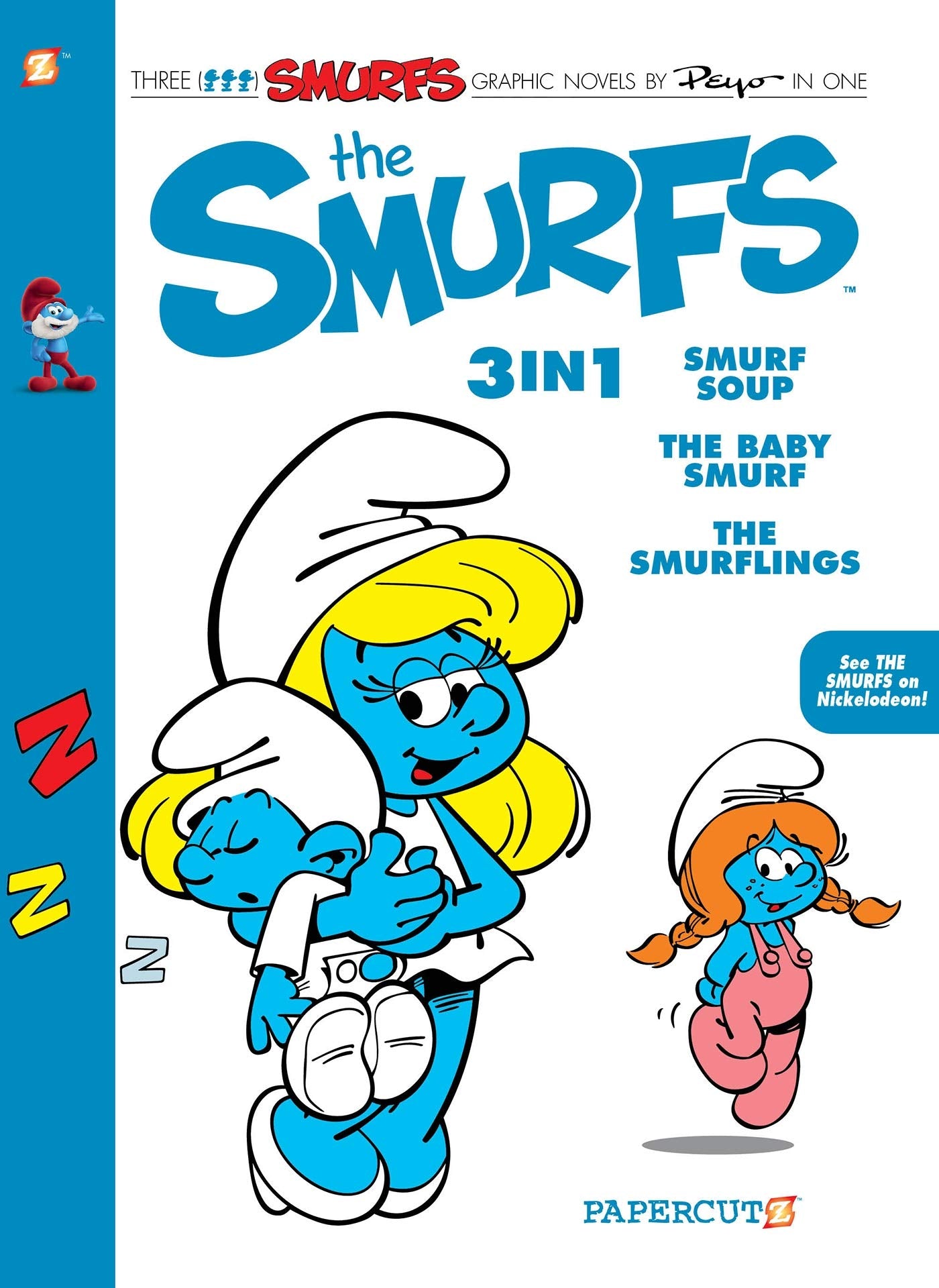 Smurfs 3In1 #5 (5) (The Smurfs Graphic Novels),Used