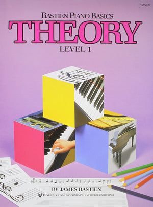 Wp206  Bastien Piano Basics  Theory Level 1-used