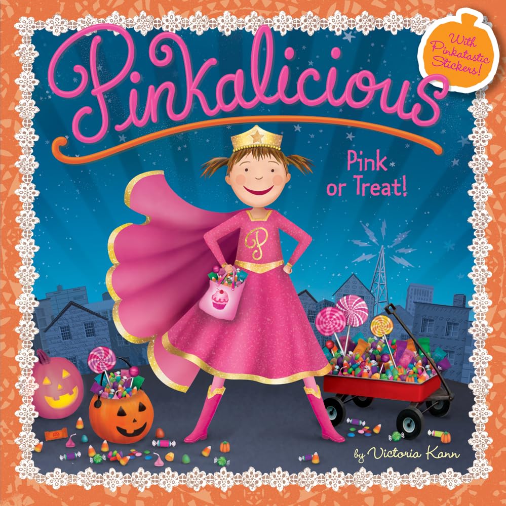 Pinkalicious: Pink or Treat!: A Halloween Book for Kids,Used