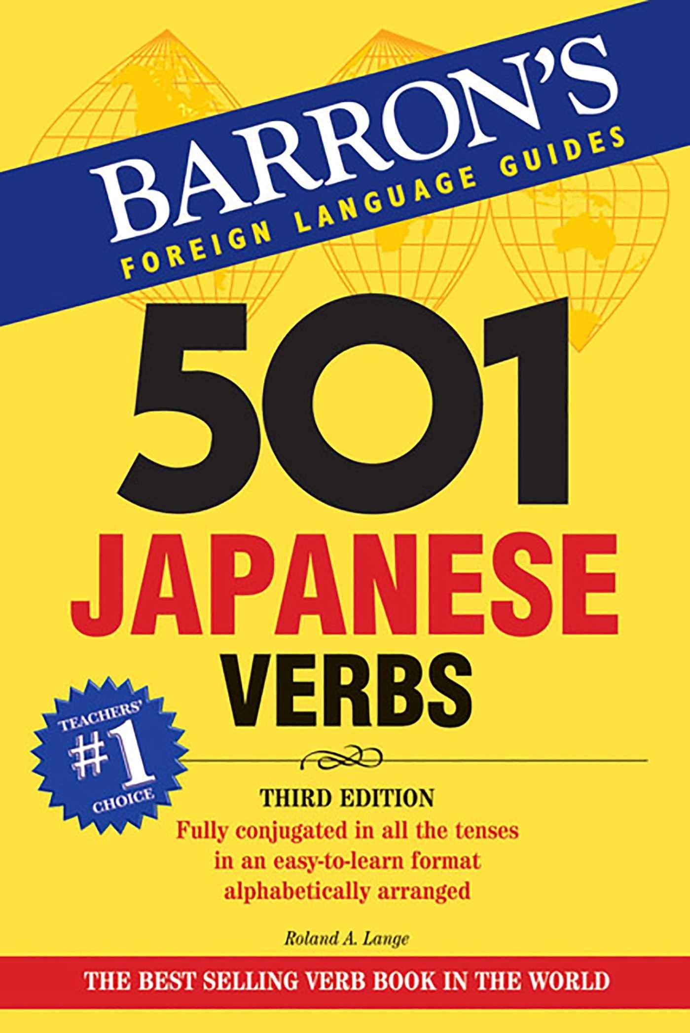501 Japanese Verbs (Barron'S 501 Verbs),New