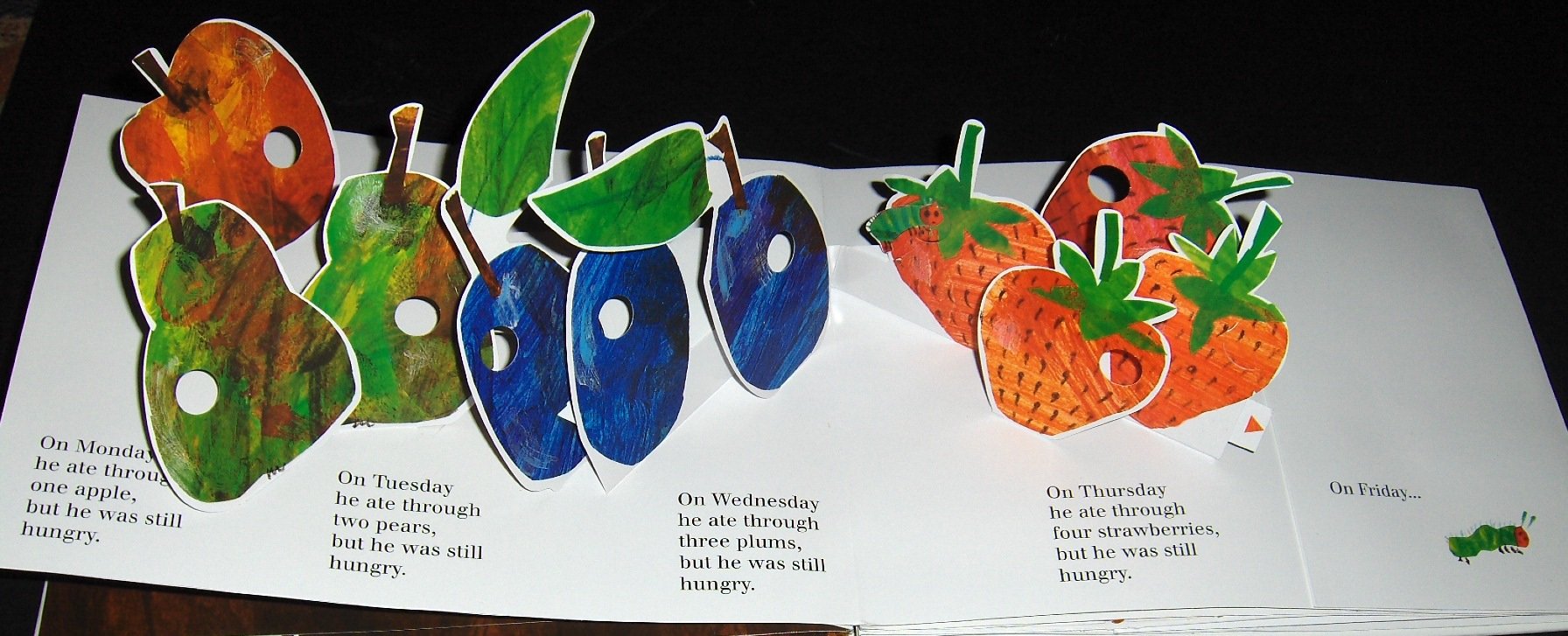 The Very Hungry Caterpillar PopUp Book,Used