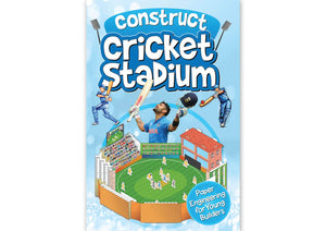 Cricket Stadium - 3D Paper Construction Model For Kids