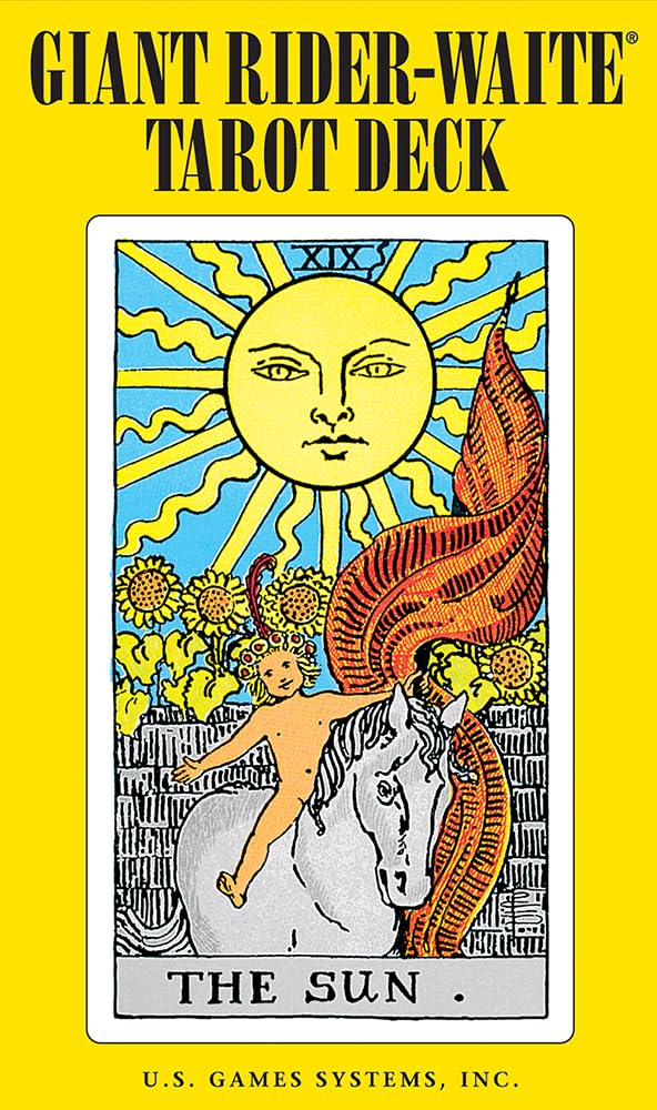 Giant RiderWaite? Tarot Deck,Used