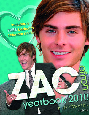Zac Efron Yearbook 2010,Used