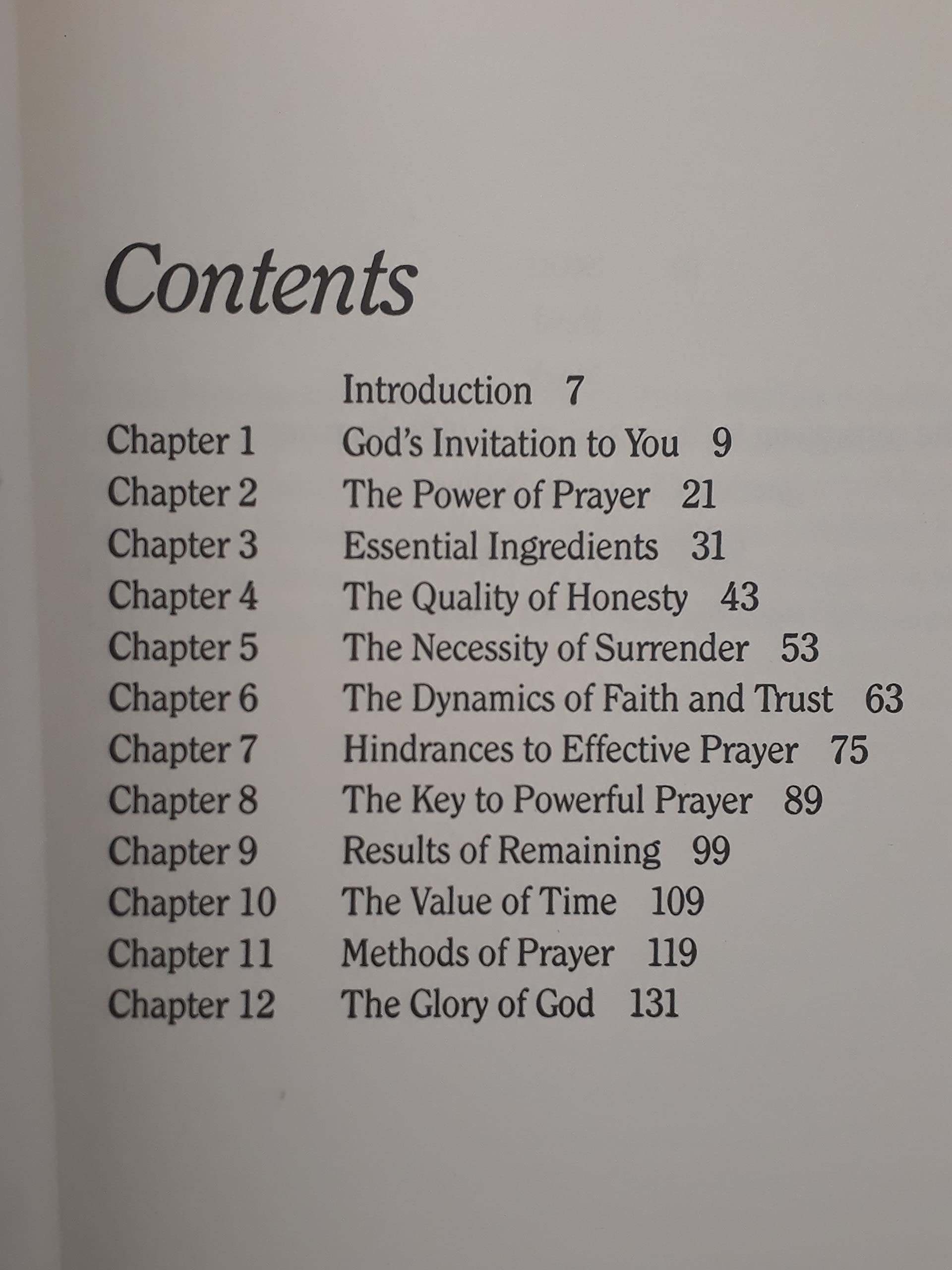 On Holy Ground: A Bible Study on Prayer,Used