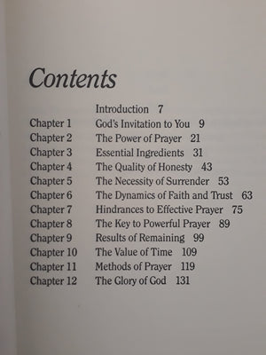 On Holy Ground: A Bible Study on Prayer,Used