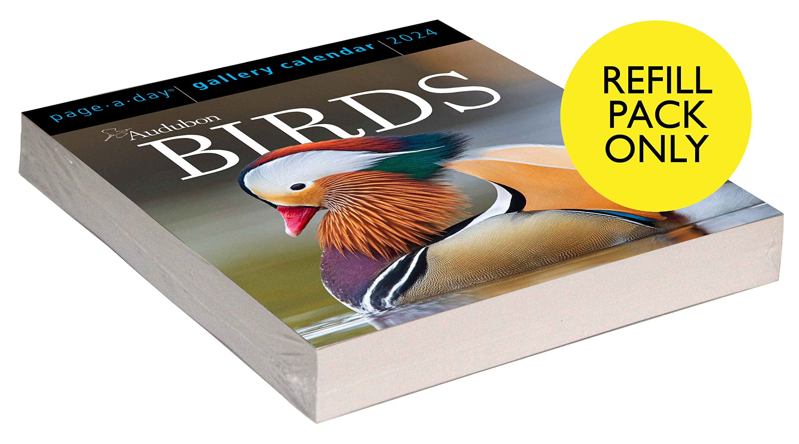 Audubon Birds Pageaday Gallery Calendar Refill Pack 2024