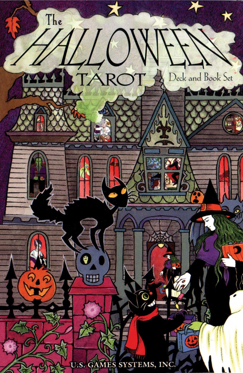 The Halloween Tarot Deck And Book Set