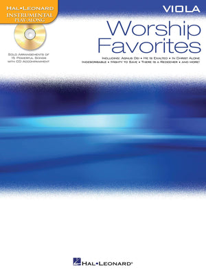 Worship Favorites: Instrumental PlayAlong for Viola,Used