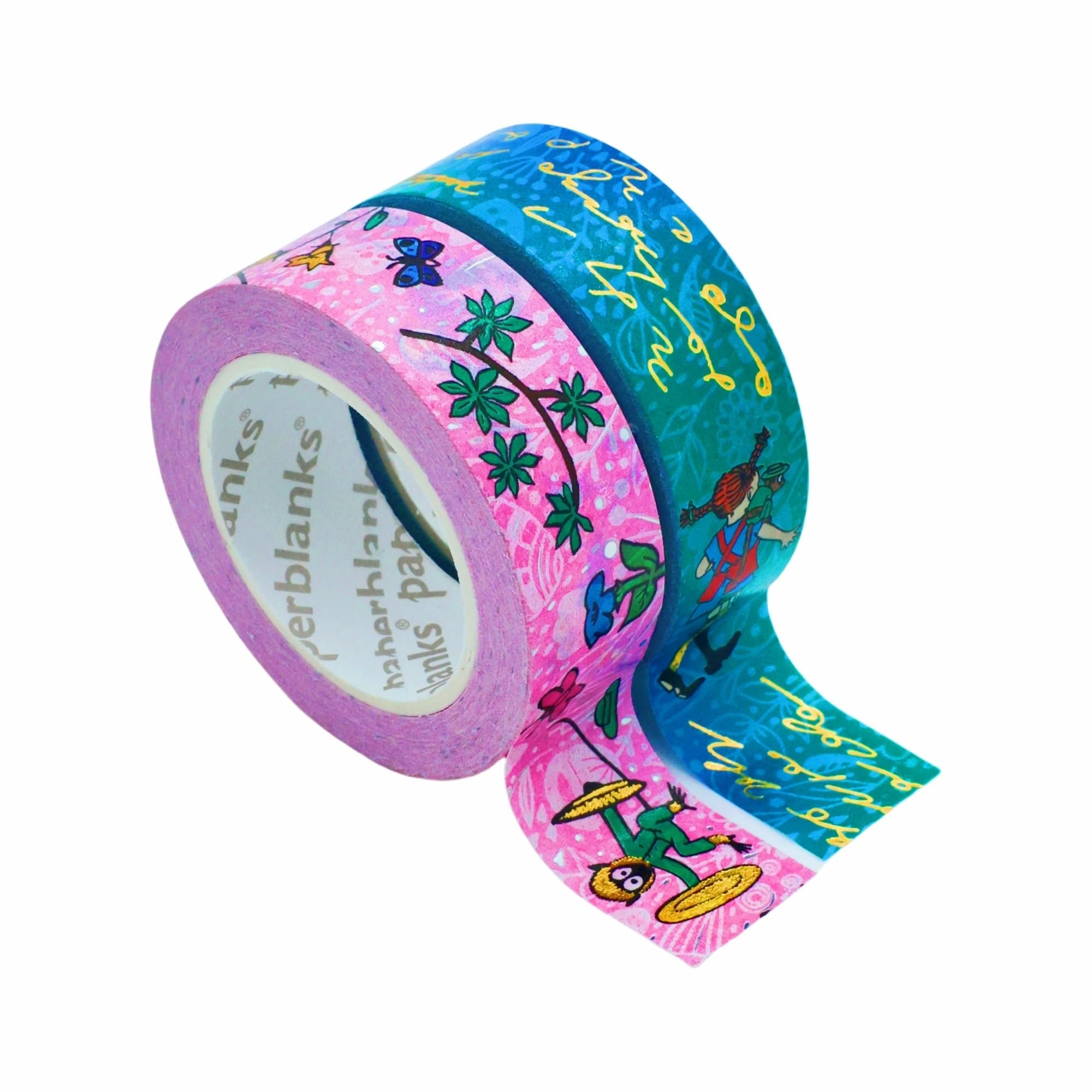 Astrid Lindgren, Pippi Longstocking Washi Tape By Paperblanks (Washi Tape Mixed Pack)