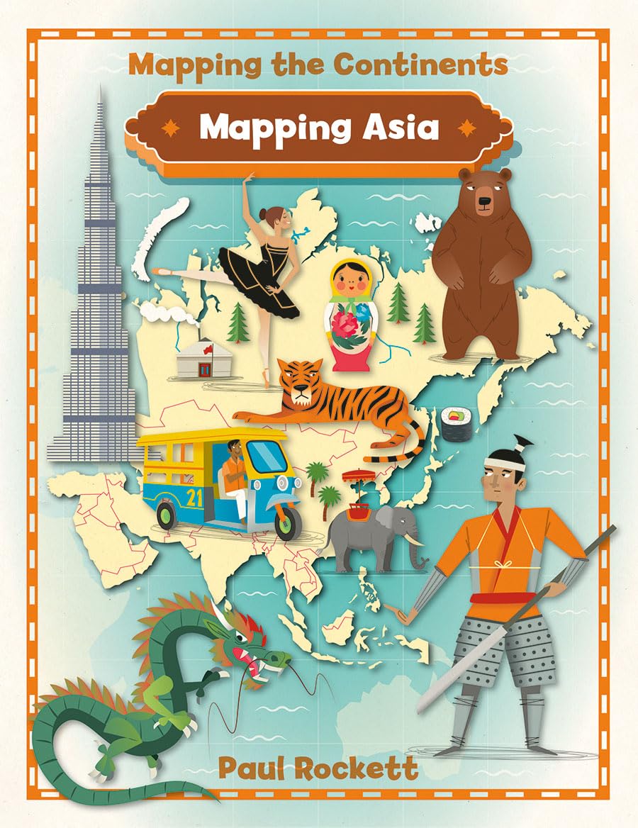 Mapping Asia (Mapping the Continents),Used