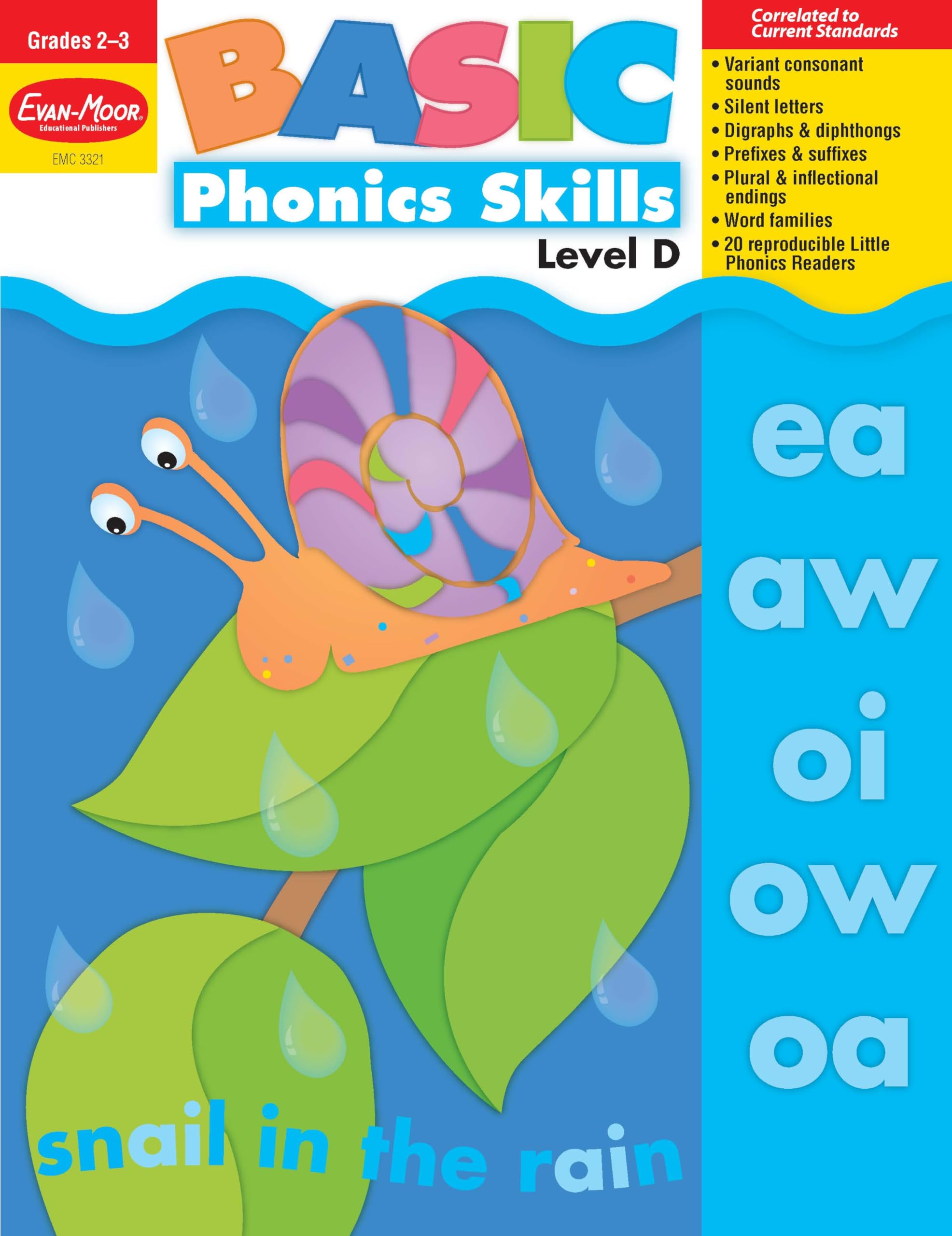 Basic Phonics Skills, Level D,Used