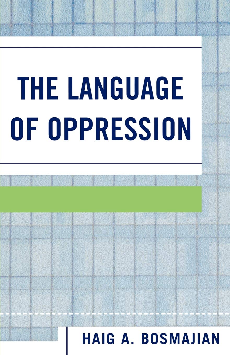 The Language of Oppression (New Edition (2nd & Subsequent)),Used