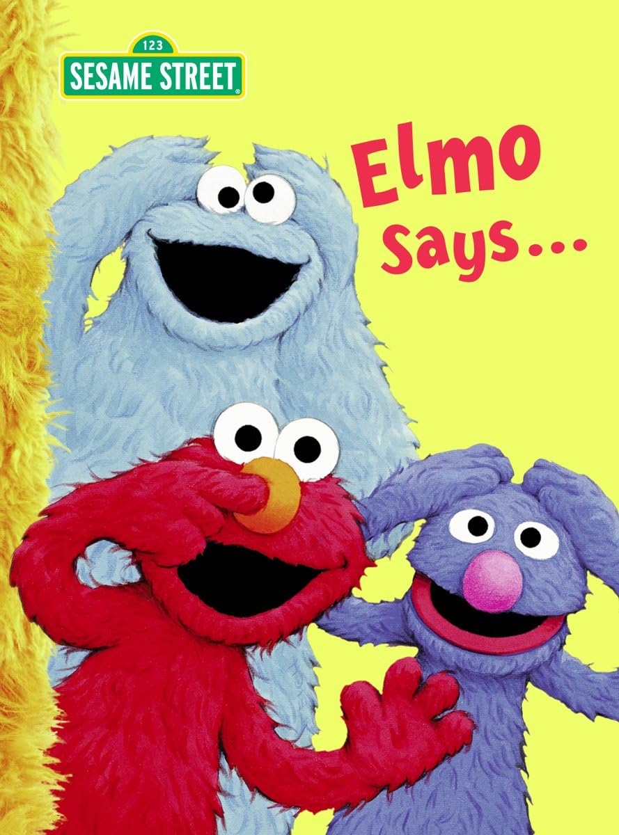 Elmo Says... (Sesame Street) (Big Bird'S Favorites Board Books)-used