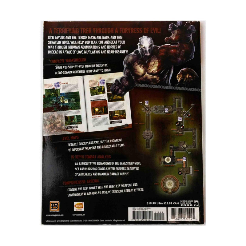 Splatterhouse Official Strategy Guide,Used