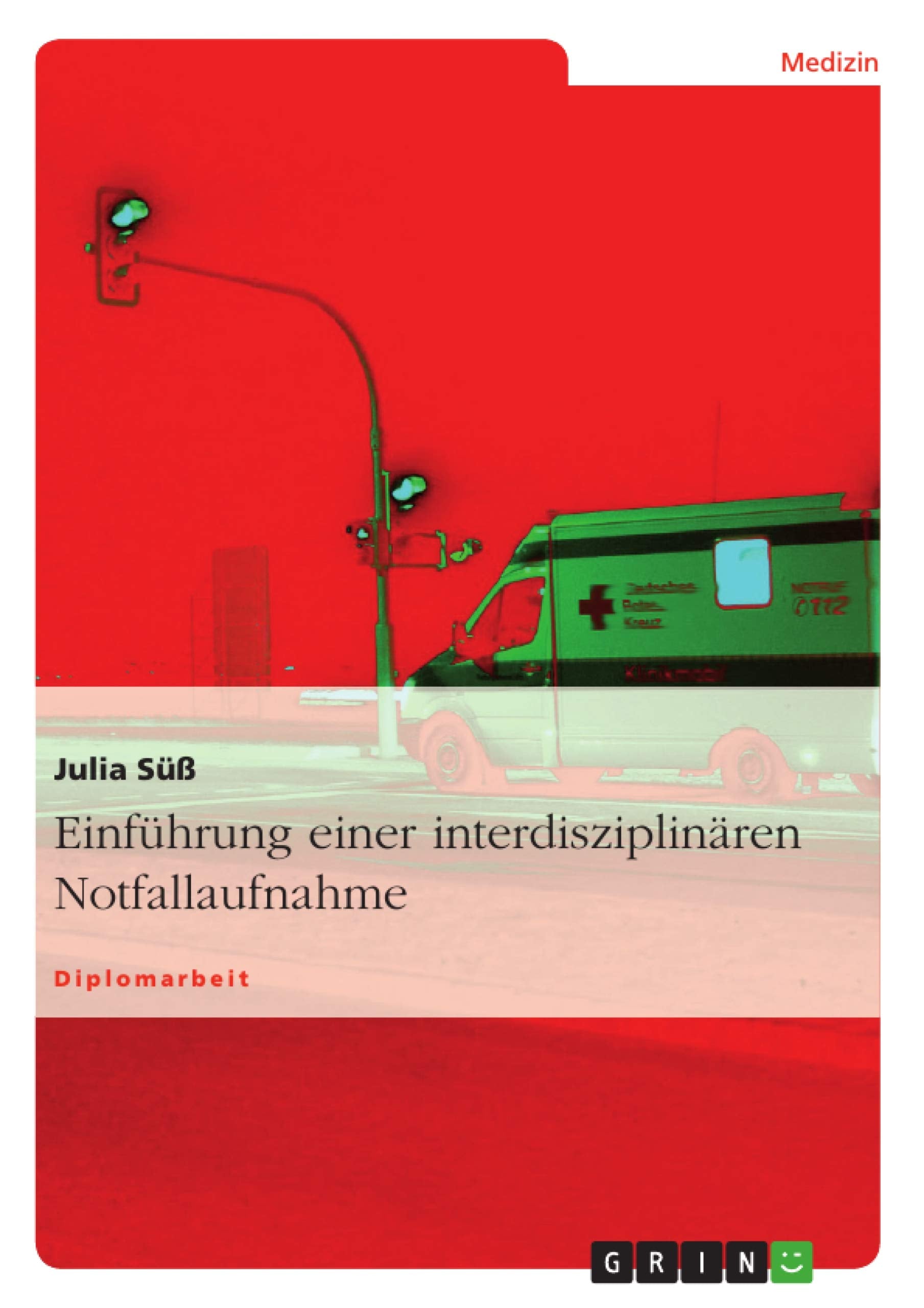 Einfhrung Einer Interdisziplinren Notfallaufnahme (German Edition),Used