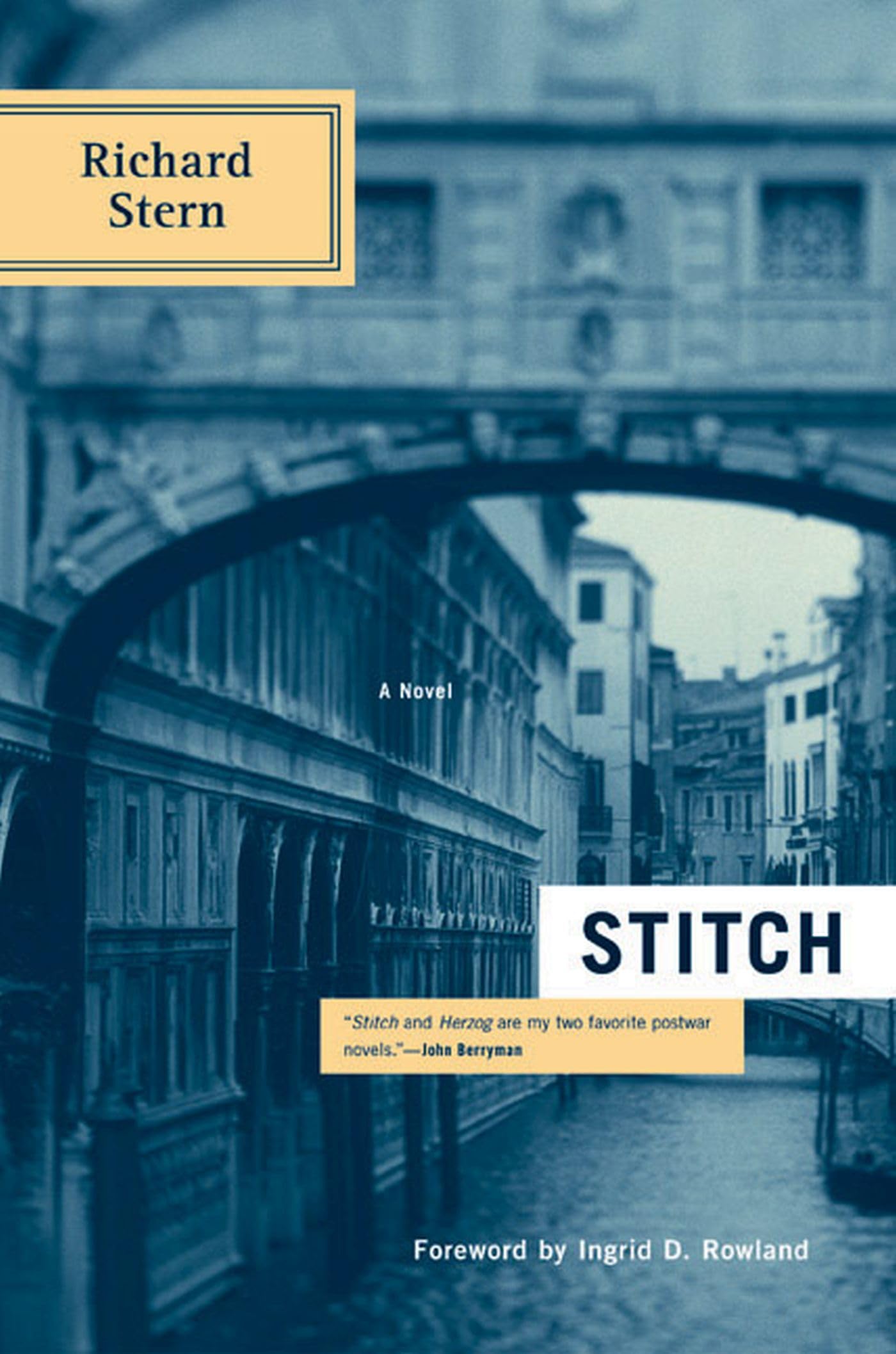 Stitch (Triquarterly Books),New