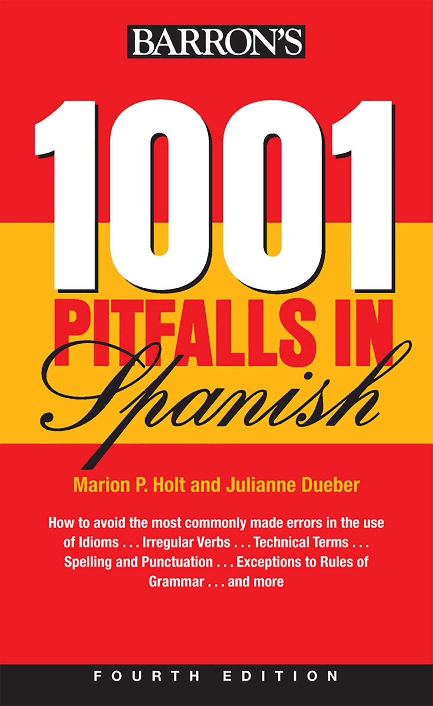 1001 Pitfalls In Spanish (Barron's Foreign Language Guides),Used