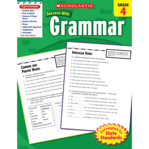 Scholastic Success With Grammar, Grade 4,New