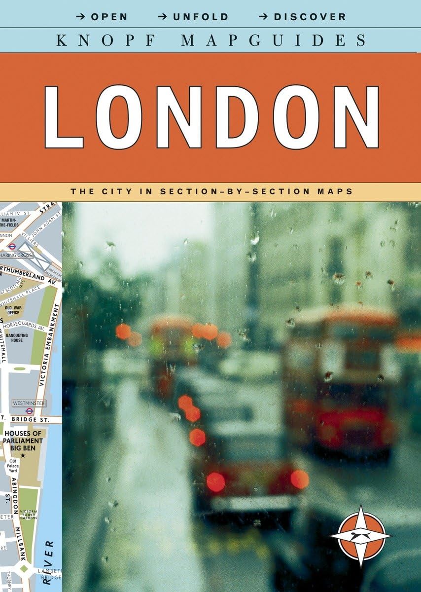 Knopf MapGuides: London: The City in SectionbySection Maps,Used