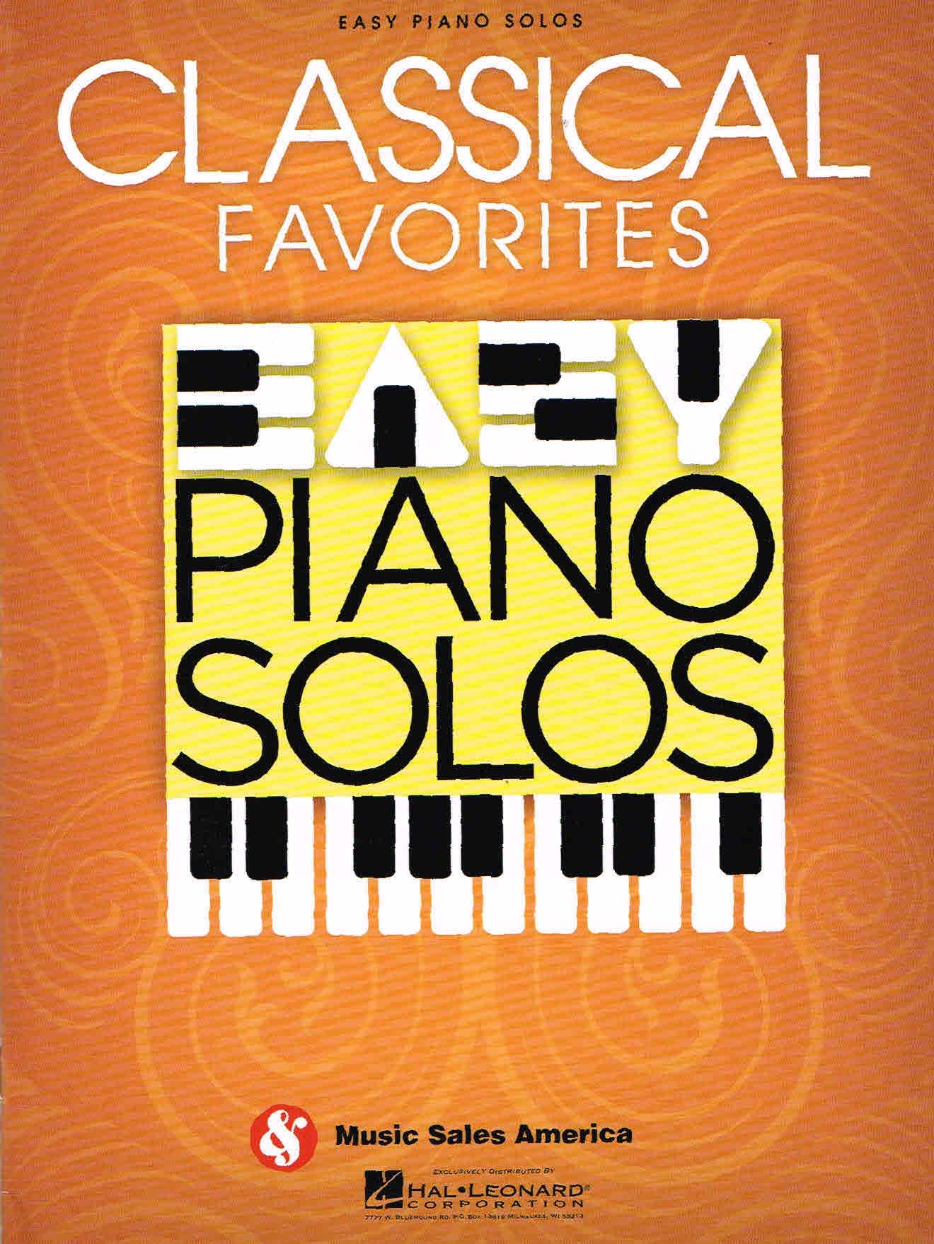 Classical Favorites  Easy Piano Solos,Used