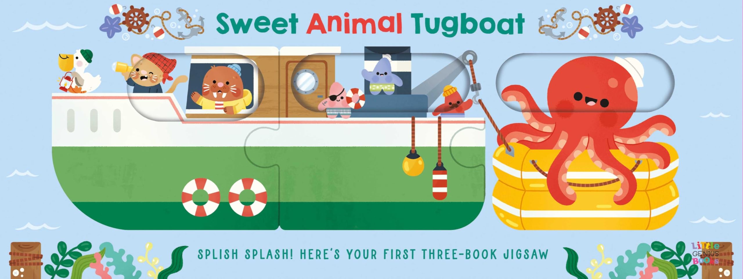 Sweet Animal Tugboat (Animal Train)