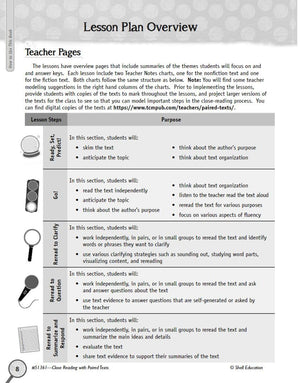 Close Reading with Paired Texts Level 5,Used